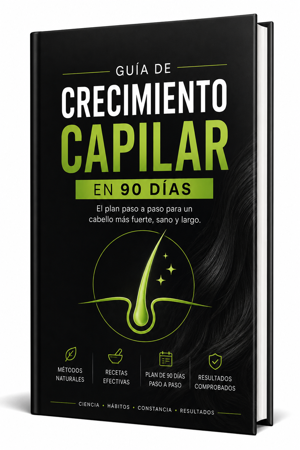 Guia de Crecimiento Capilar + 5 Bonos + Video de Por Que Perdemos Pelo y Como Frenarlo